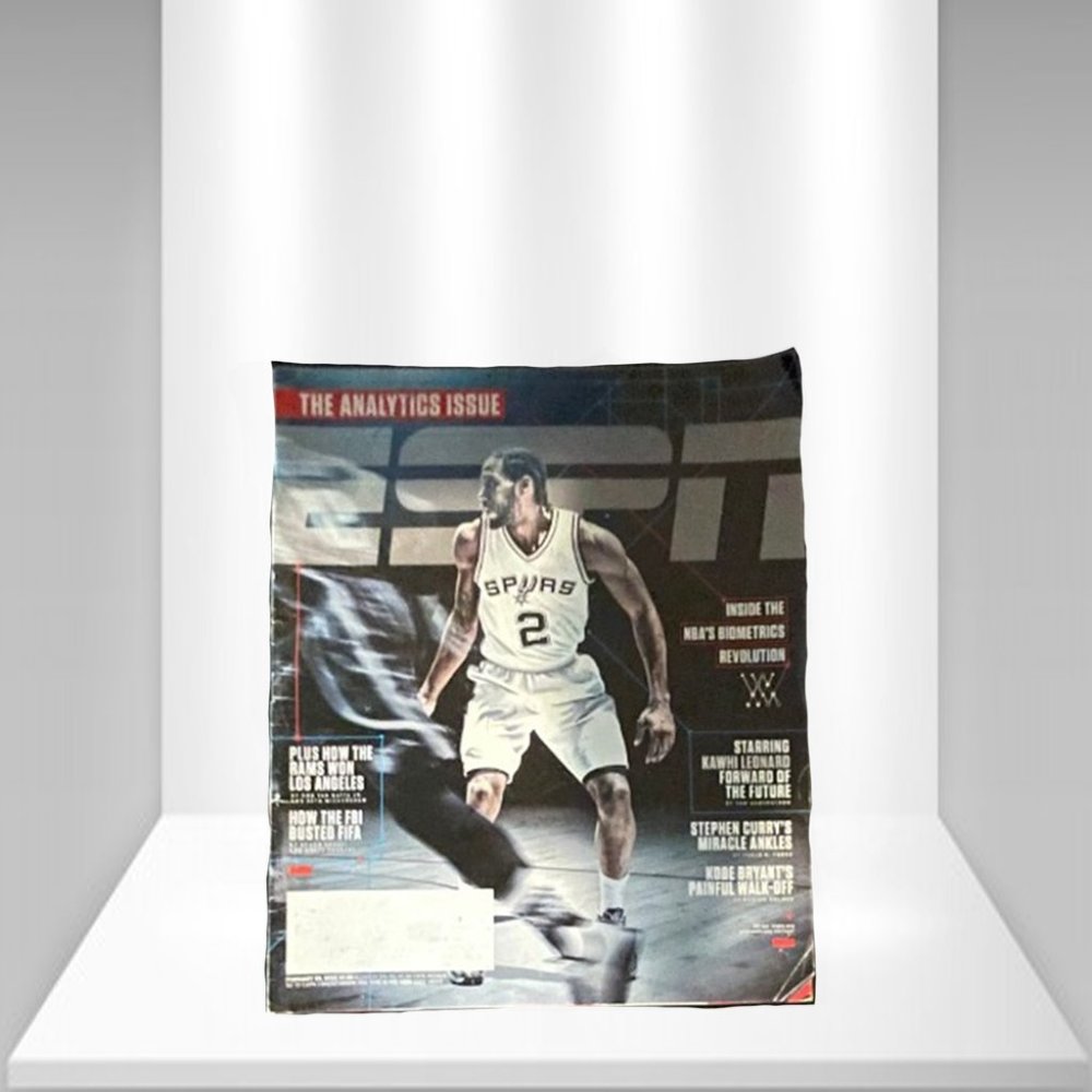 ESPN Magazine - February 29, 2016 - Kawhi Leonard - The Analytics Issue